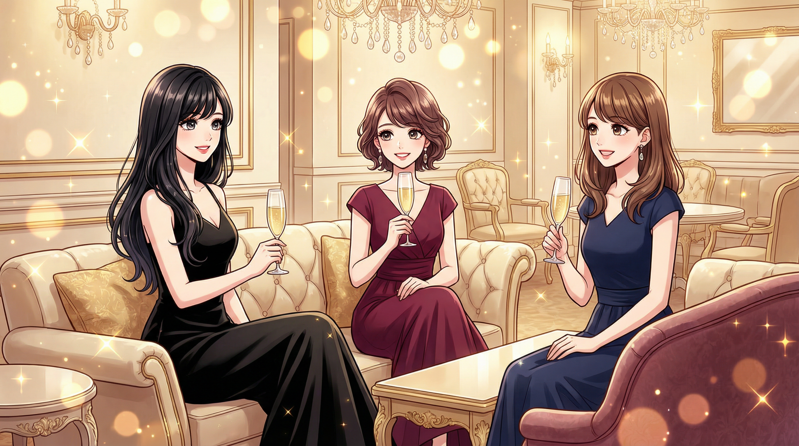 お部屋探しをする女性